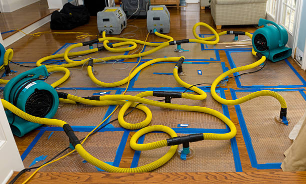 Professional Emergency Water Removal technician working in Walnut Creek, NC